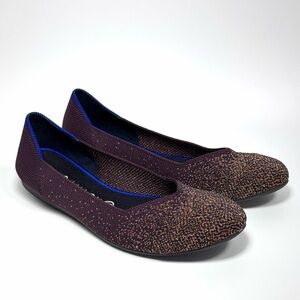 Rothy's "The Flat" in Midnight Metallic - Retired Color Lmt Ed EUC